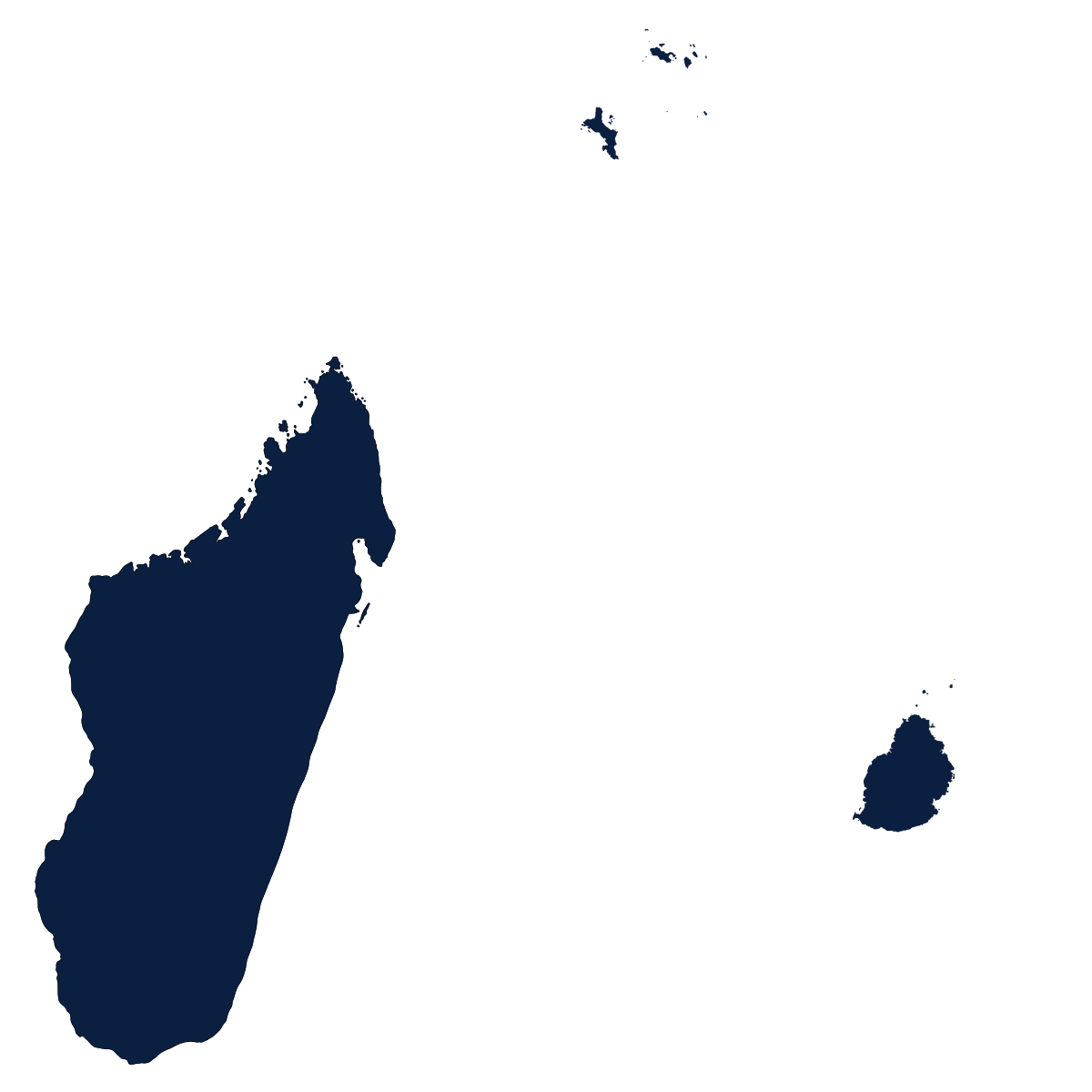 Carte Océan Indien